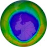 Antarctic Ozone 2003-09-23